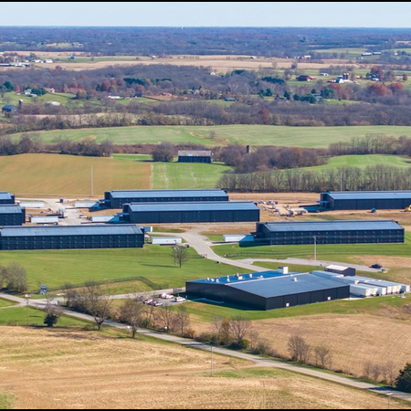 The Blending House rickhouses