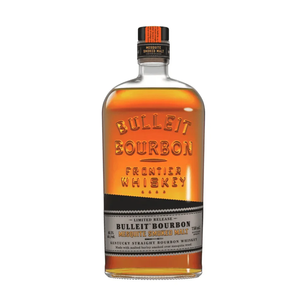 Bulleit Mesquite Smoked Malt Straight Bourbon bottle