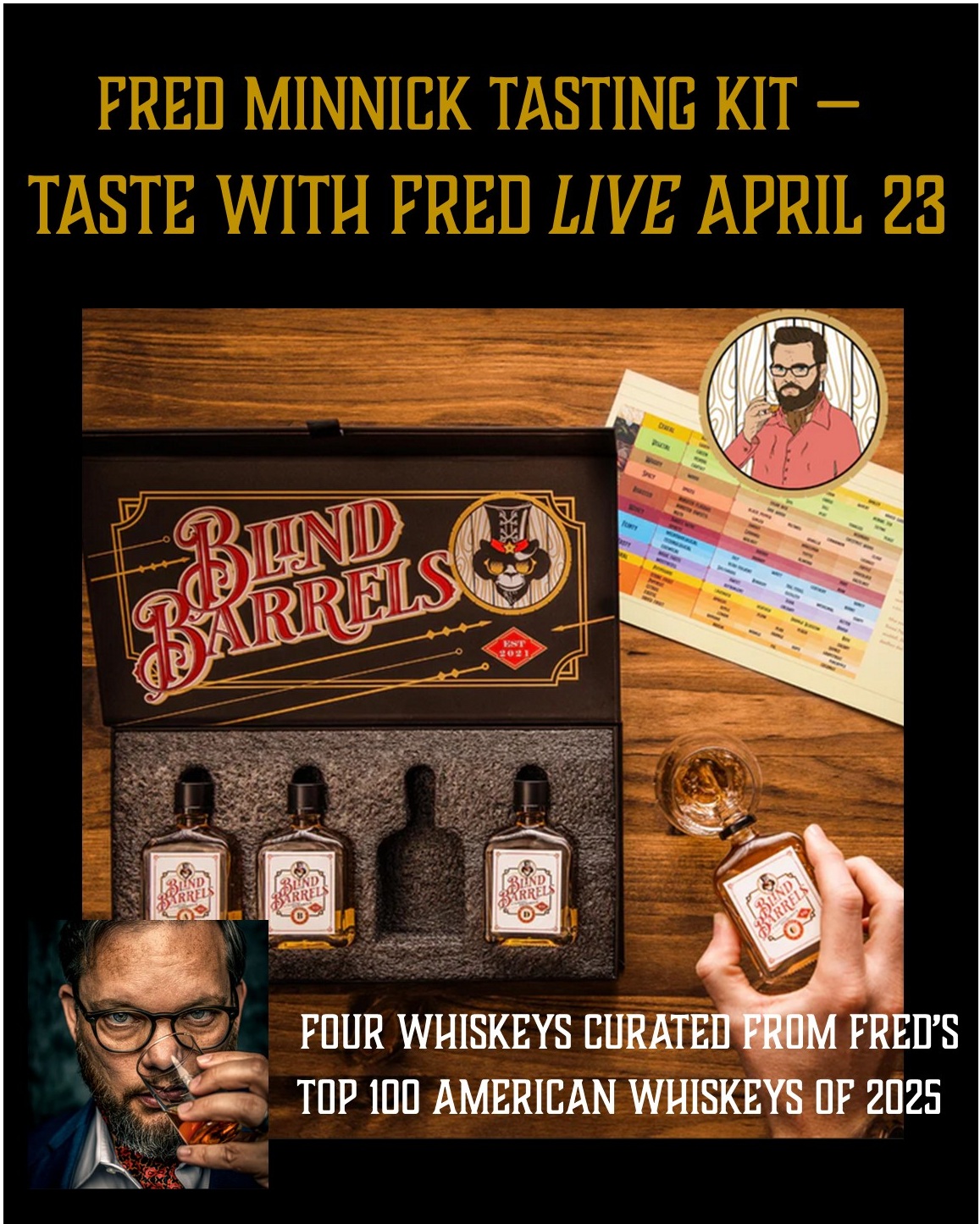 Blind Barrels ad 2026 Fred Minnick