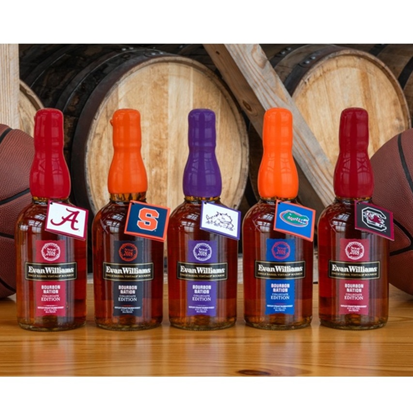 Heaven Hill Collegiate Edition Series bottles