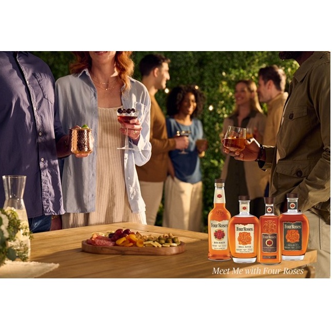 Meet Me with Four Roses brand campaign image