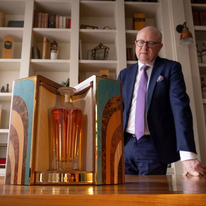 Midleton Very Rare Silent Distillery Collection Chapter Six bottle in box with steward