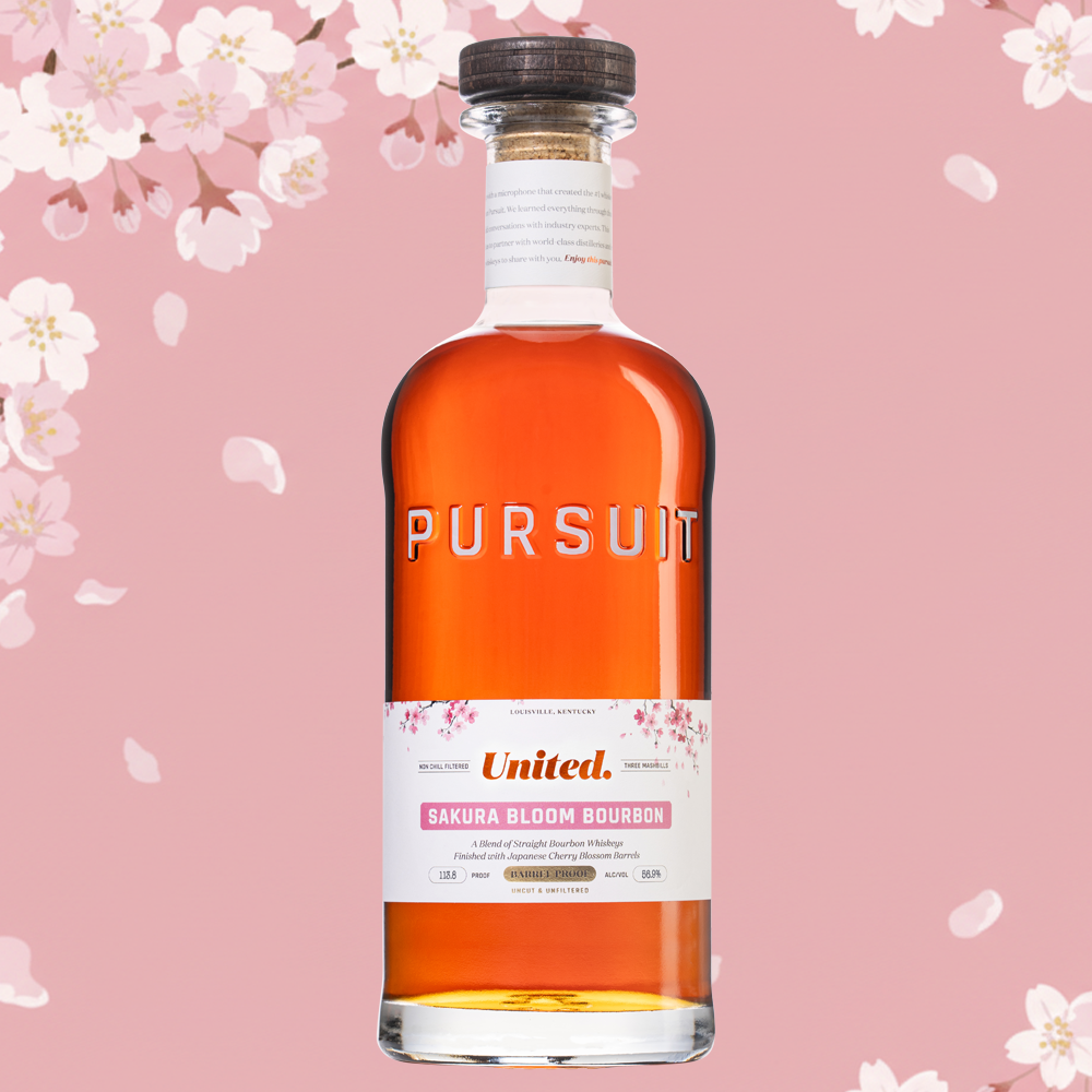 Pursuit United Sakura Bloom bottle