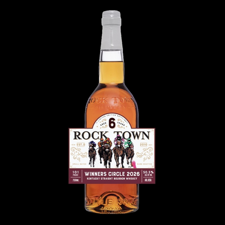 Rock Town Distillery Winners Circle 2026 Bourbon bottle