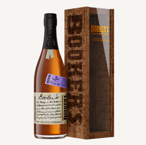 Booker's Bourbon The Big Easy Batch bottle with box