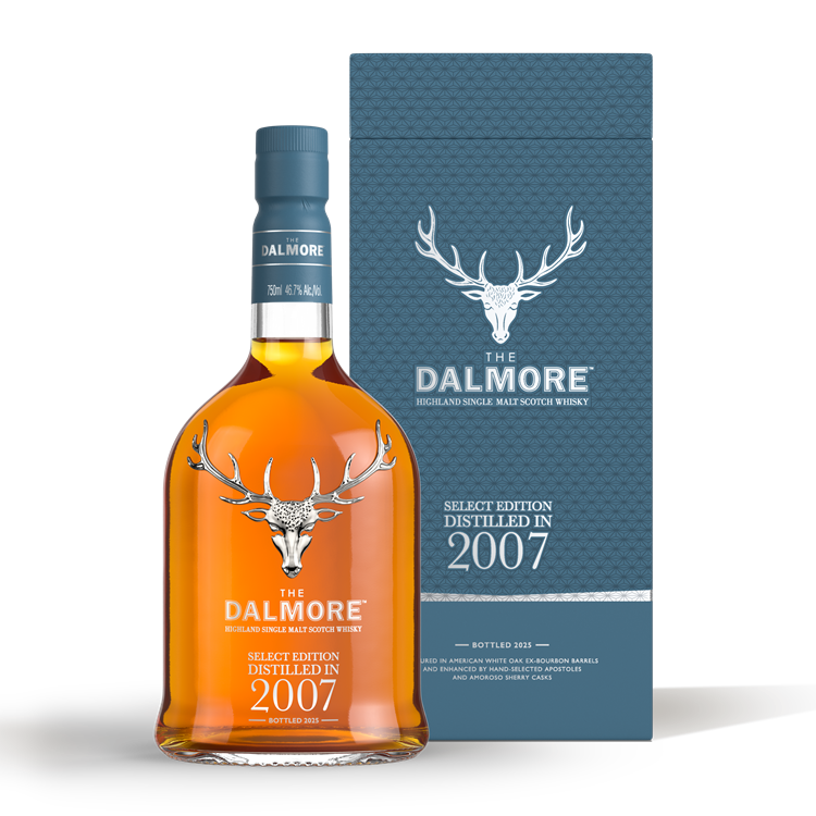 The Dalmore-2007-Select Edition-bottle shot transparent with shadow