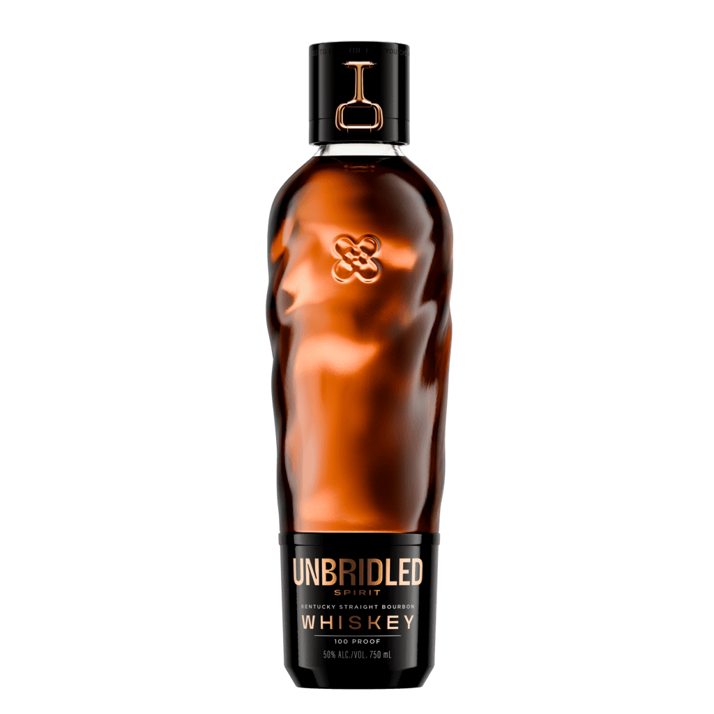 Unbridled Spirit bourbon bottle