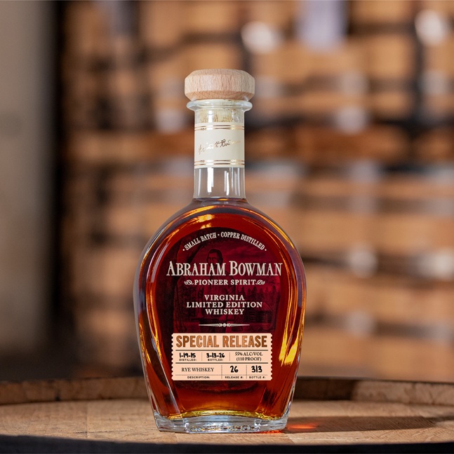 Abraham Bowman Special Release #26 Rye Whiskey