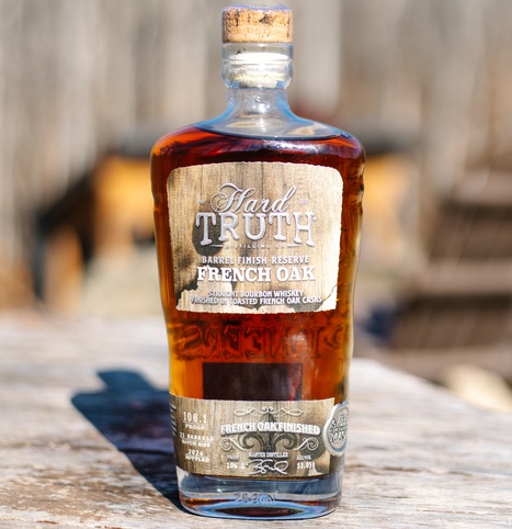 Hard Truth French Oak Bourbon bottle