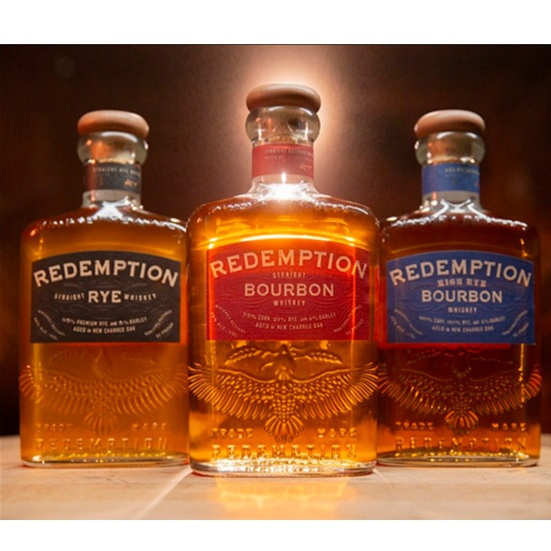 Redemption Whiskey new bottles
