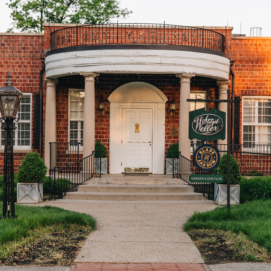 Stitzel-Weller building with sign