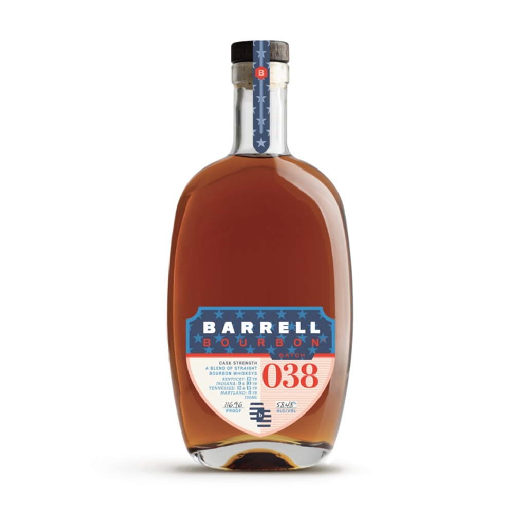 Barrell Craft Spirits Bourbon Batch 038 bottle SQUARE