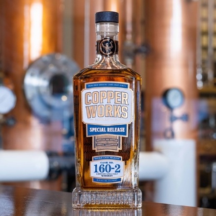 Copperworks Distilling Single Cask No. 160-2 bottle