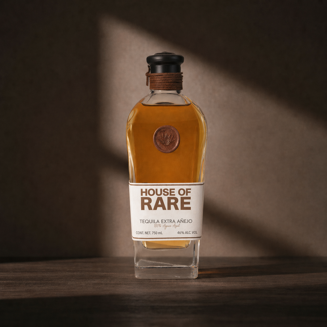 House of Rare Genesis PX tequila bottle