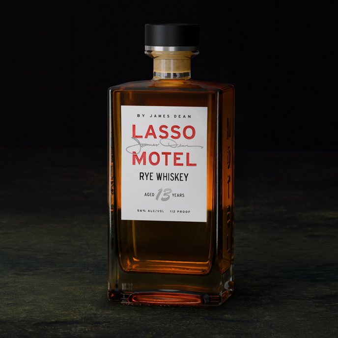 Lasso Motel Rye James Dean bottle