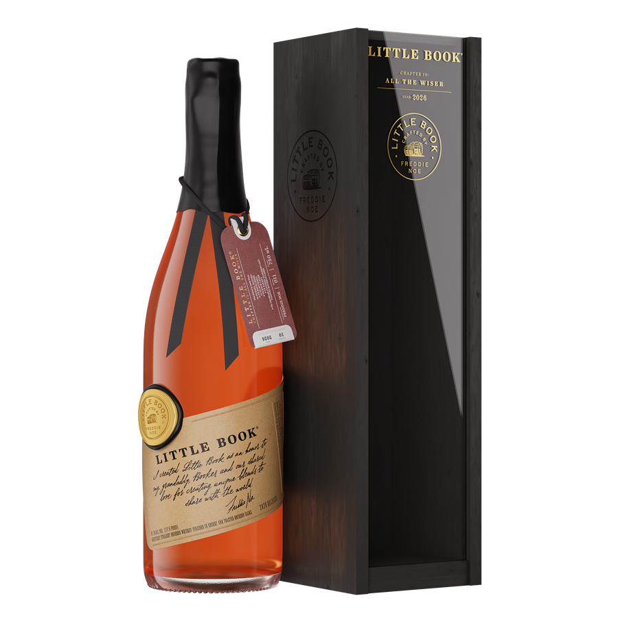 Little Book Chapter 10 All the Wiser bottle with box