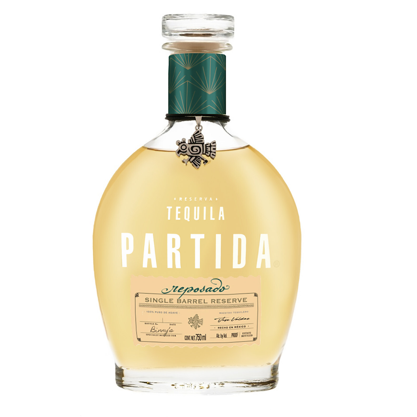 Tequila Partida-High Proof Reposado Single Barrel bottle