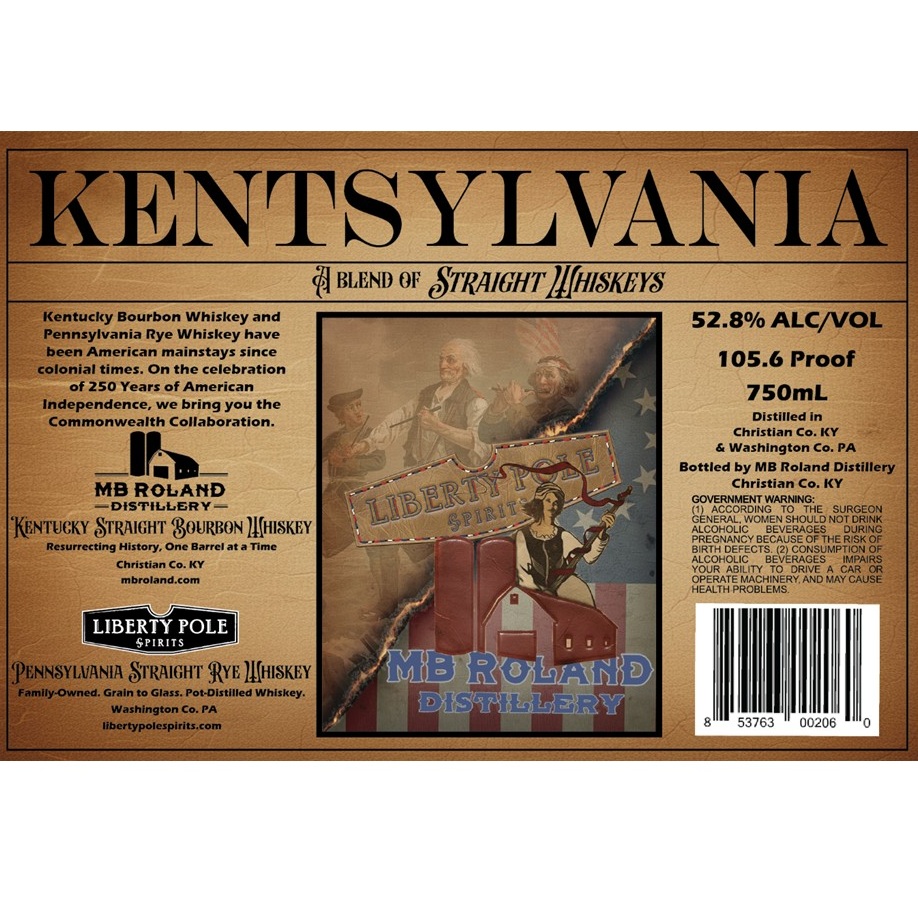 Kentsylvania label Liberty Pole MB Roland collab