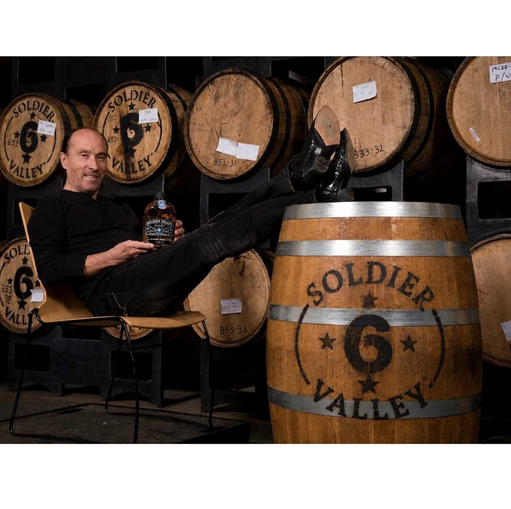 Lee Greenwood Soldier Valley with barrels SQUARE