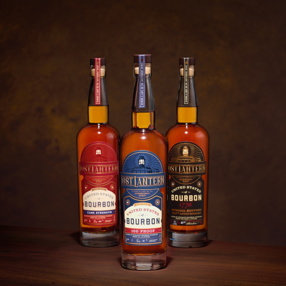 Lost Lantern United States of Bourbon trio