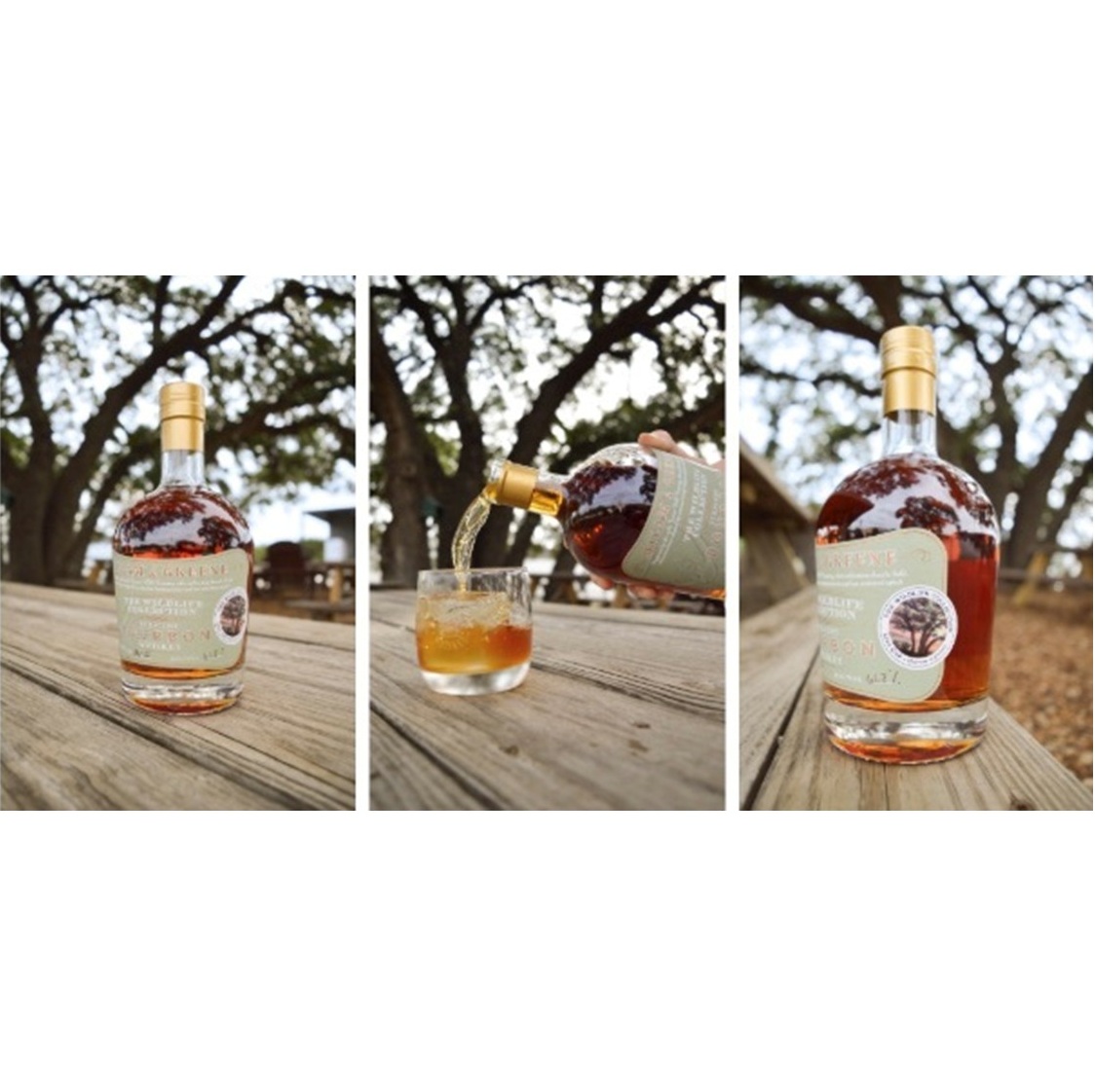 Milam & Greene Live Oak bottle collage SQUARE