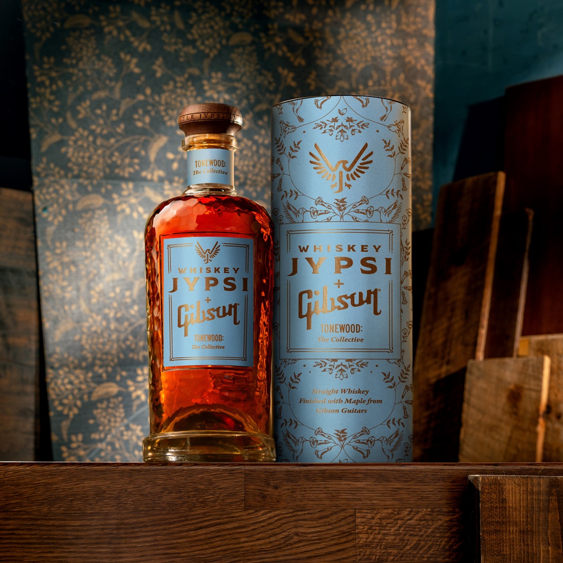 2026-06-24 Whiskey JYPSI - Gibson collab-bottle with cannister