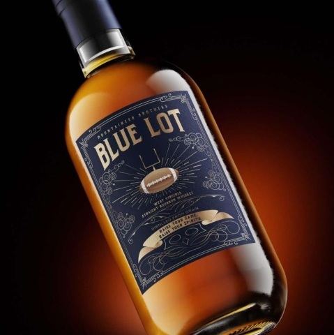 Blue Lot Bourbon bottle