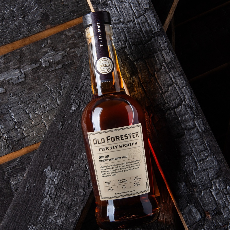 Old-Forester-Triple-Char-Kentucky-Straight-Bourbon-Whiskey bottle