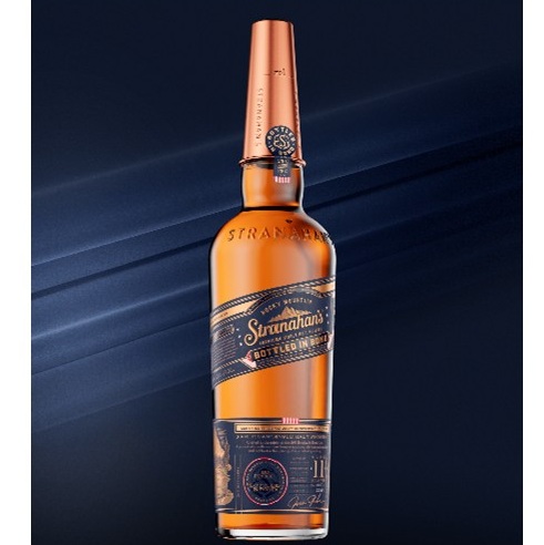 Stranahan's 11 Year bottled in bond bottle