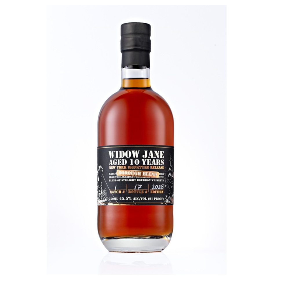 Widow Jane Bourough Blend Bourbon bottle SQUARE