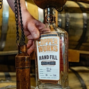 Copperworks Distilling Single Cask No. 97-2 bottle
