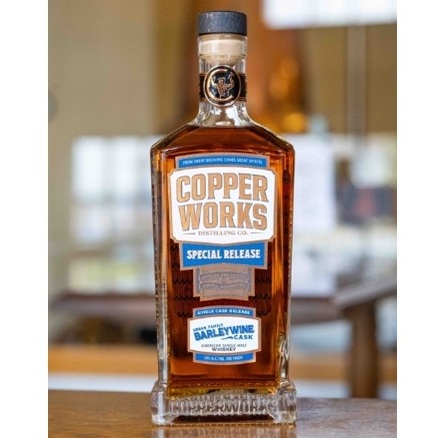 Copperworks Whiskey Club Barleywine Malt bottle 2026
