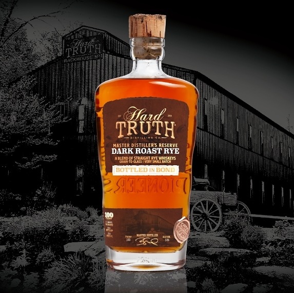 Hard Truth Dark Roast Rye bottle rendering