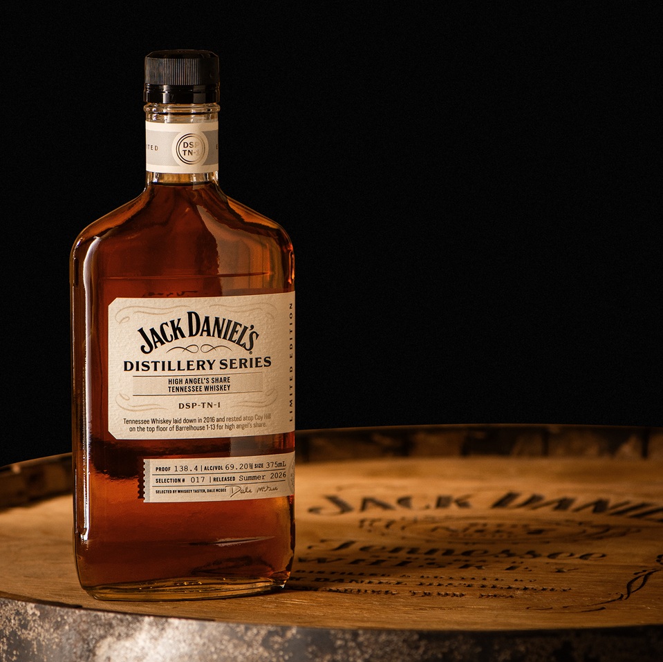 Jack Daniel's Distillery Series #17 bottle on barrel