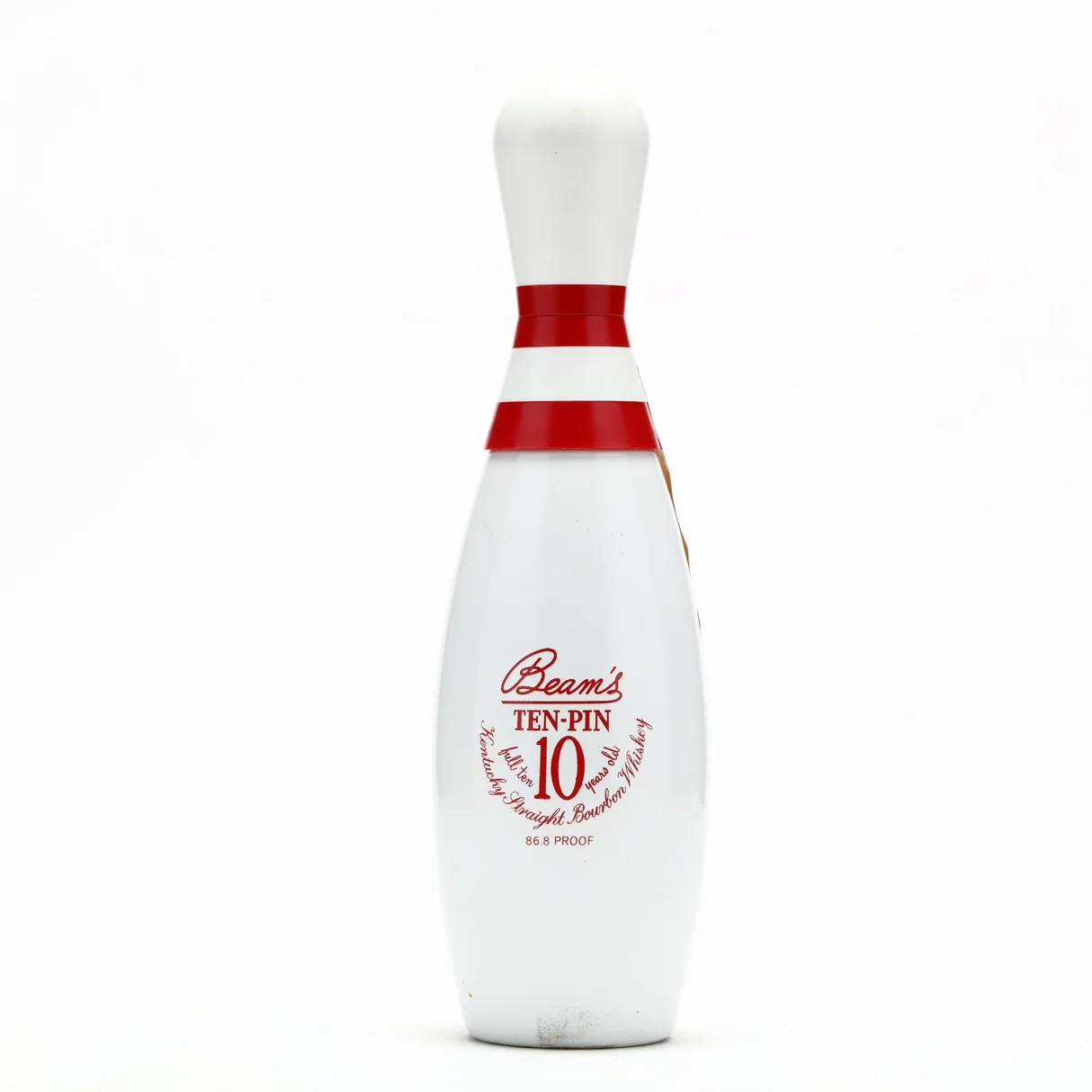 Jim Beam Ten pin 10 Year bottle