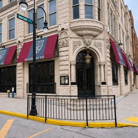Never Say Die exterior Lexington