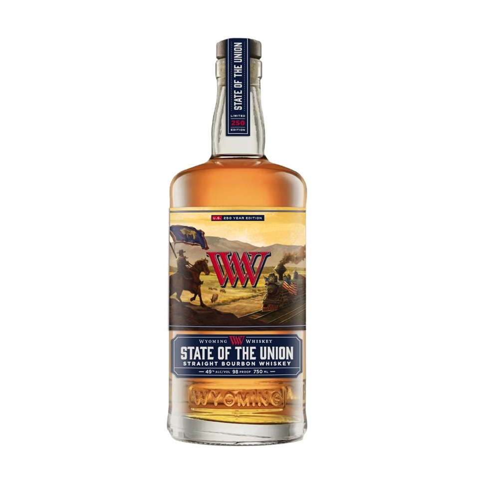 Wyoming Whiskey State of the Union bottle SQUARE