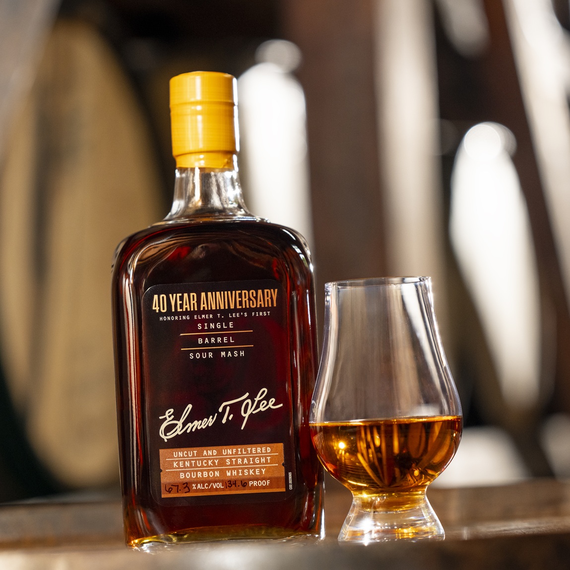 Elmer T Lee 40th Anniversary bottle 2