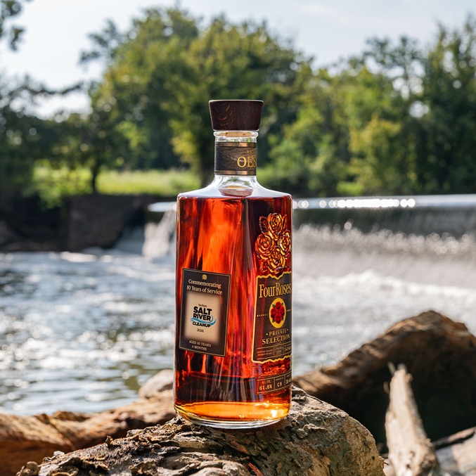 Four Roses Salt River Bottle Lifestyle Imagery 1