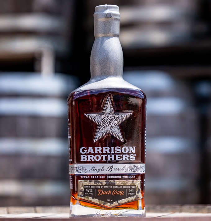 Garrison Brothers 2026 Duck Camp Single Barrel bottle