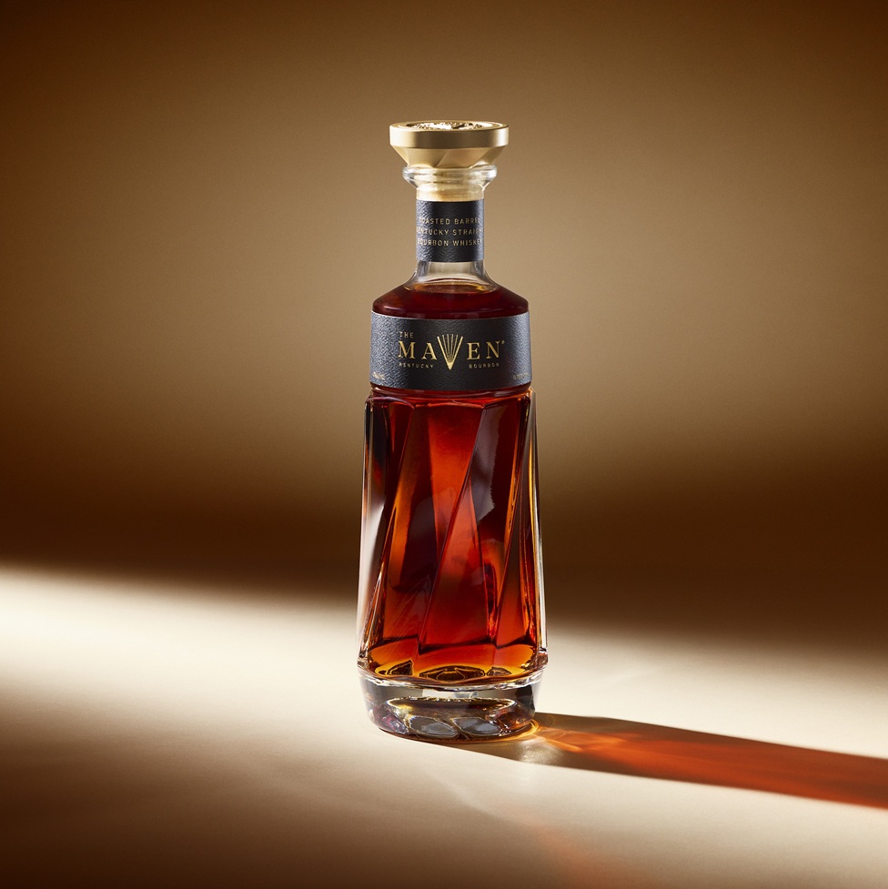 The Maven Distillery bourbon bottle