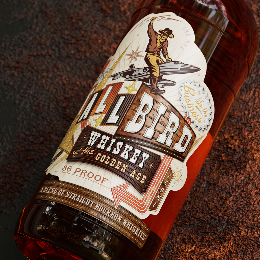 Wanderfolk Distillery Tallbird American Whiskey bottle