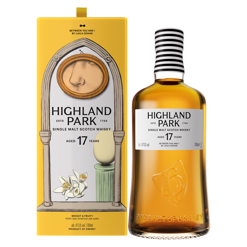 Highland Park Between You and I 2026 bottle and box