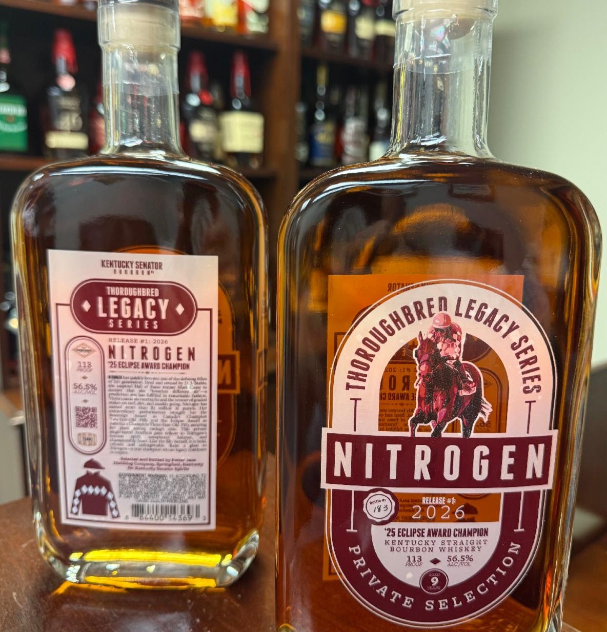 Kentucky Senator Thoroughbred Legacy Series Nitrogen bottles