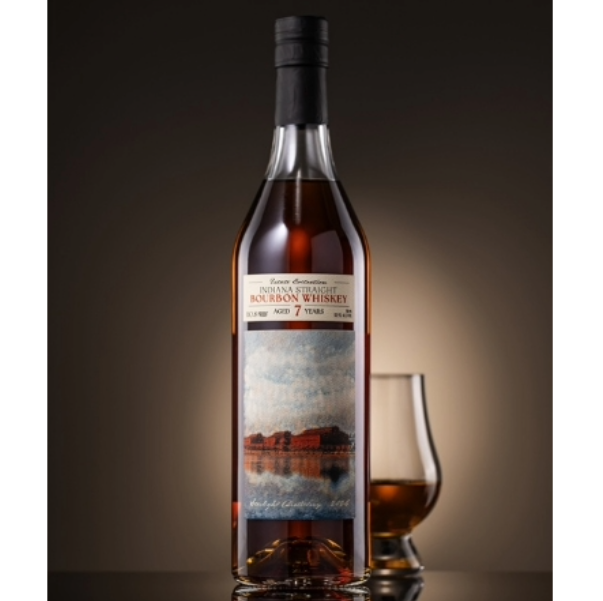 Starlight Distillery Estate Collection 7 Year 2026 bottle and pour